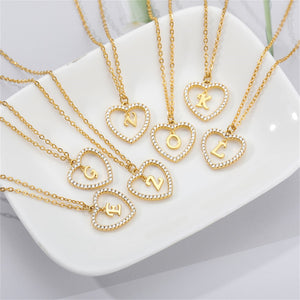 Initials Lette Necklace