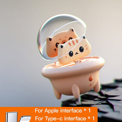 Mini banque d'alimentation portable chat mignon