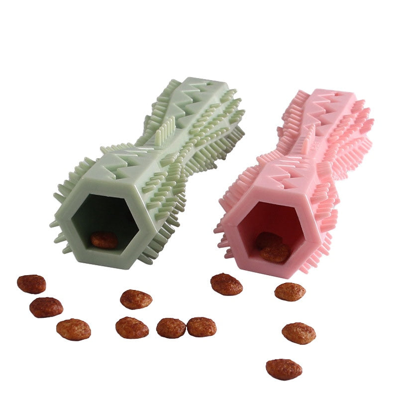 Jouet hexagonal nettoyant pour dents molaires pour animaux de compagnie