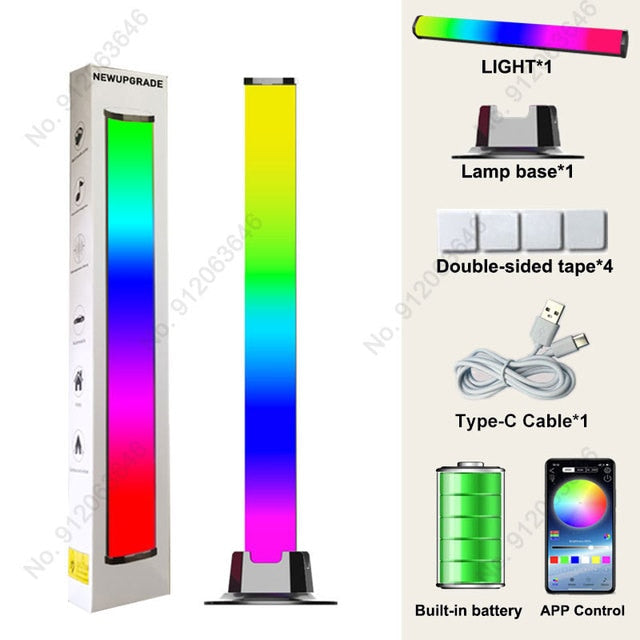 Lumière de ramassage LED à contrôle sonore