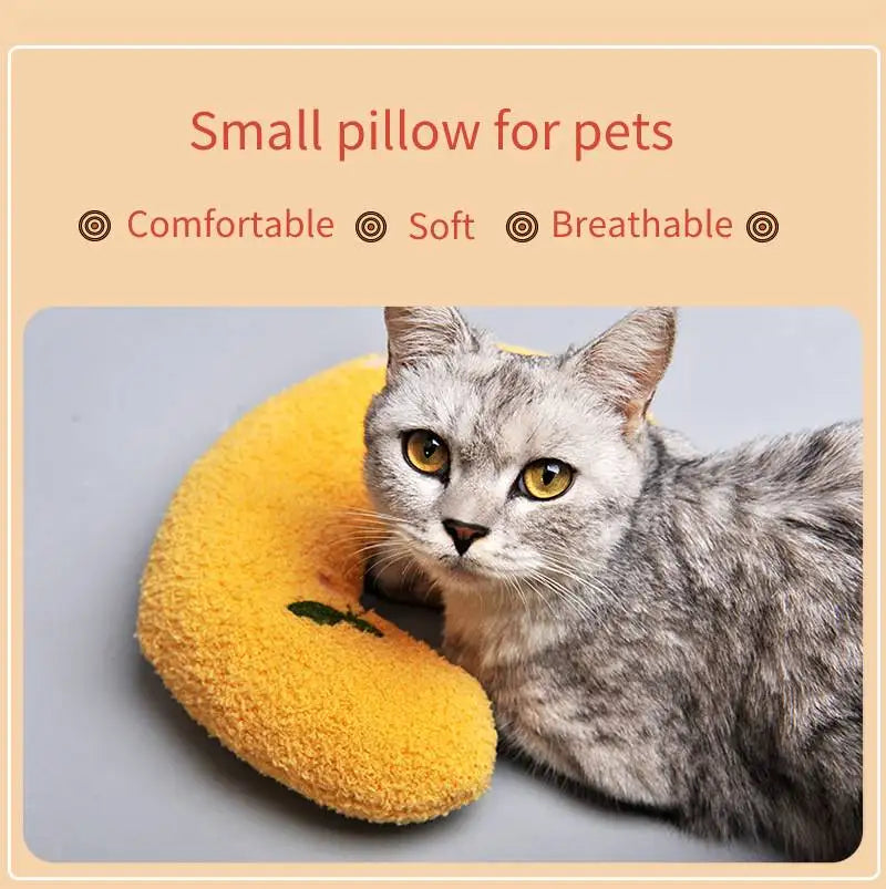 Almohadas para mascotas en forma de U