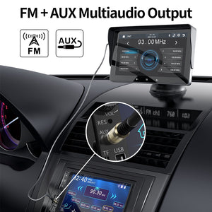 Reproductor de vídeo multimedia universal para radio de coche de 7 pulgadas