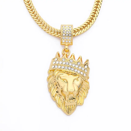 Collier Tête de Lion Homme