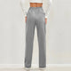 High- Waisted Casual Pants