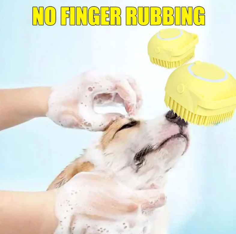 Cepillo de baño para perros
