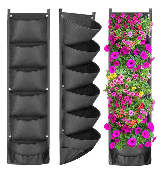 NOUVEAU DESIGN Pots de fleurs de jardinière suspendus verticaux