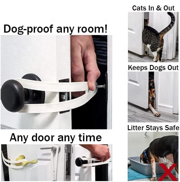 Soporte para puerta para mascotas