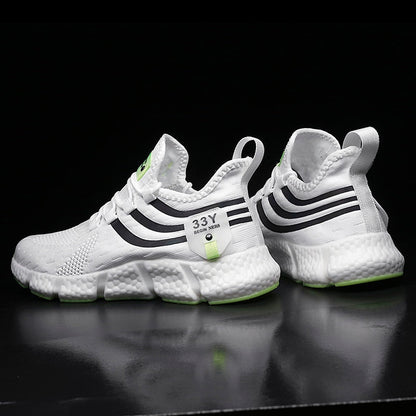 Zapatos blancos para caminar y gimnasio YE33