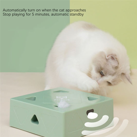 Juguete eléctrico con cartucho inteligente para mascotas y gatos