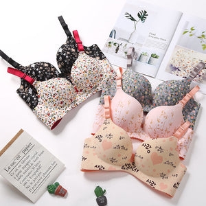 Women Seamless Bra Set