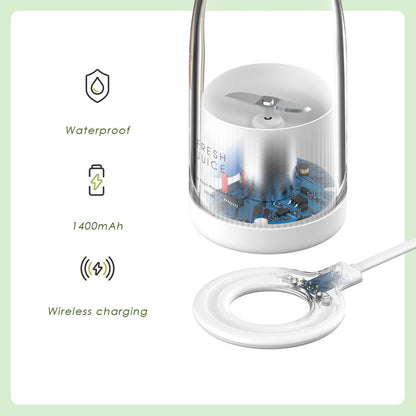 Bouteille mixeur portable avec chargeur magnétique