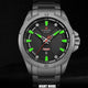 Montre analogique pour hommes NAVIFORCE en acier inoxydable